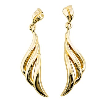 9ct gold 4.7g Drop Earrings